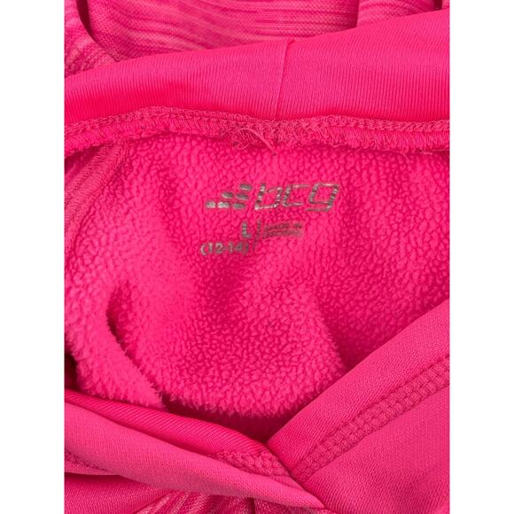 BCG Girls Pink Static Pullover Hoodie Sweatshirt Youth Size Large - Picture 5 of 5